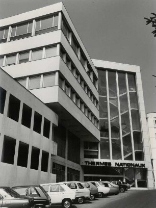 Das moderne Thermalbad in Aix le Bains, Savoyen