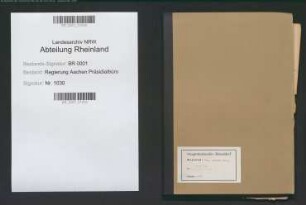 Lagebericht der Stapo-Stelle Aachen für den Monat Juli 1935 (Nr. 15).