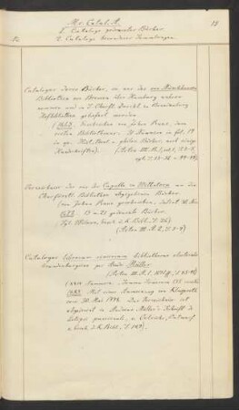 Kataloge besonderer Sammlungen (Ms. Cat. A 310-474)