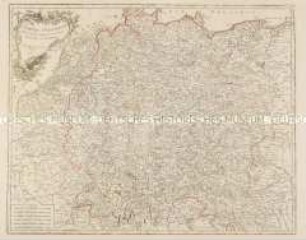 L'Empire d'Allemagne divisé en ses Cercles et ses Etats