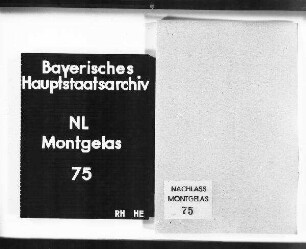 Gabriel de Bray aus London und Berlin an Montgelas