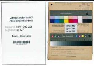 Entnazifizierung Hermann Maas, geb. 07.01.1900 (Kraftfahrer)