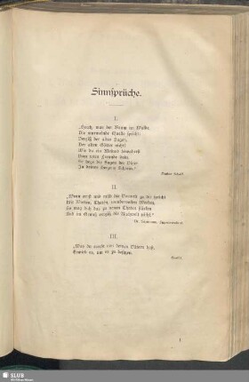 Sinnsprüche