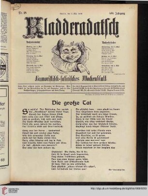 Hefte 18-22, Mai 1908