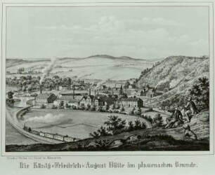 Die König-Friedrich- August Hütte im Plauenschen Grunde