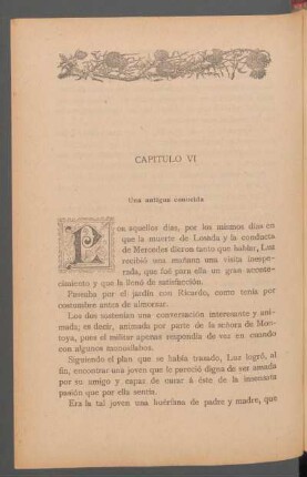 Capítulo VI - Una antigua conocida