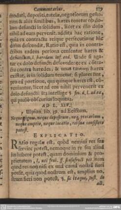 Ad L.XLV. Ulpian. lib. 39. ad Eeictum