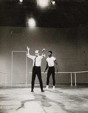 Ohne Titel (Porträt Jerome Robbins, John Jones)