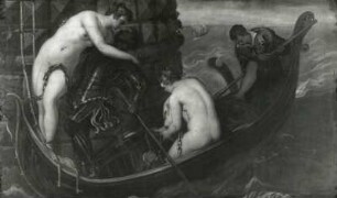 Die Rettung der Arsinoe : "Die Rettung der Arsinoe" (Tintoretto; Leinwand; 153 x 251 cm; Staatliche Kunstsammlungen Dresden (SKD))