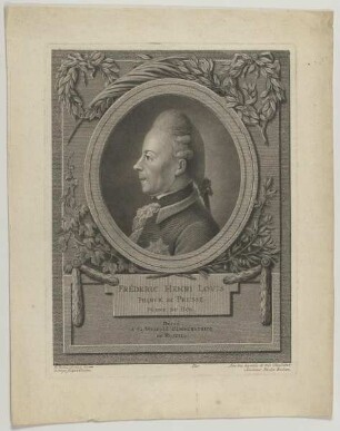 Bildnis des Fréderic Henri Louis, Prince de Prusse