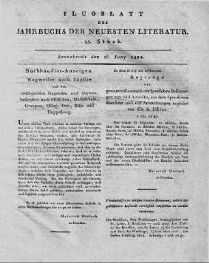 1802-06-26 : 45. Stück