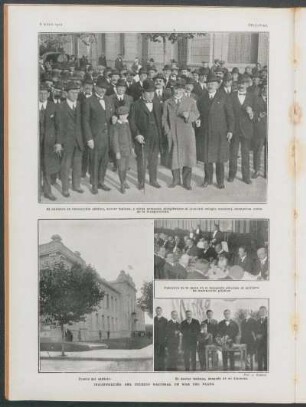 Inauguración del Colegio Nacional de Mar del Plata