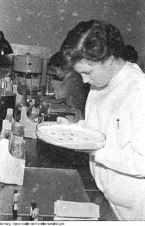Blutspendedienst, Februar 1956