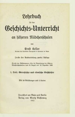 Teil 1: Griechische und römische Geschichte