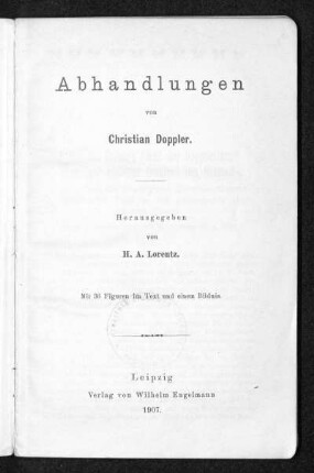 Abhandlungen