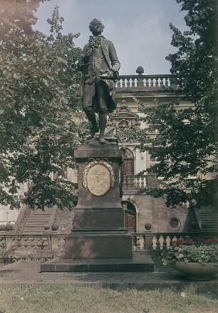 Leipzig. Goethe-Denkmal