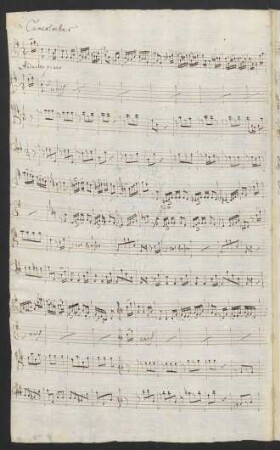 Sinfonien. Auszüge; orch; G-Dur