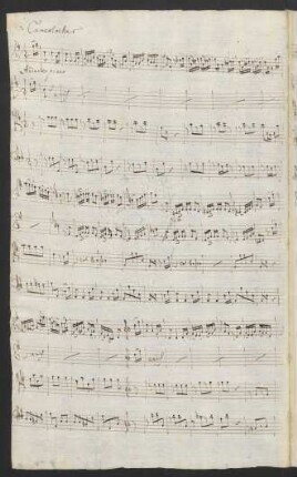Sinfonien. Auszüge; orch; G-Dur