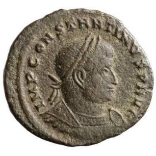 Münze, Follis, Aes 3, 313 - 315 n. Chr.