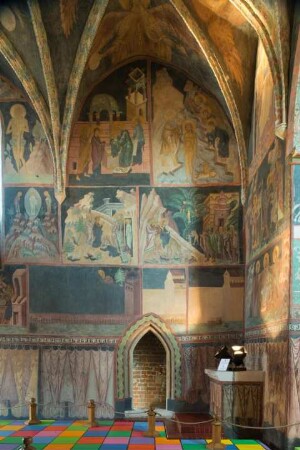 Freskendekoration, Lublin, Polen