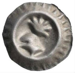 Fundmünze, Hohlpfennig, 1465 - 1468