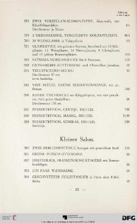 Kleiner Salon (Nr. 390-449)