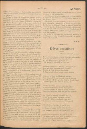 Rêves castillans