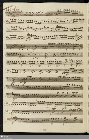 142. Aria: Colle procelle in seno / Scarlatti, G.
