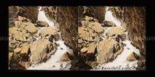 Wasserfall im Tal Valtournenche