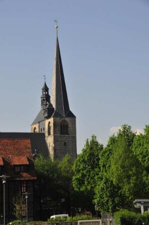 Quedlinburg - Marktkirche : Marktkirche, aufgenommen in Quedlinburg am 29. April 2014. Foto Uwe Gerig