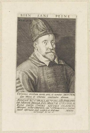 Bildnis des Philippus de Monte