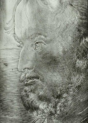 Kupferstichplatte, A. Dürer 1526