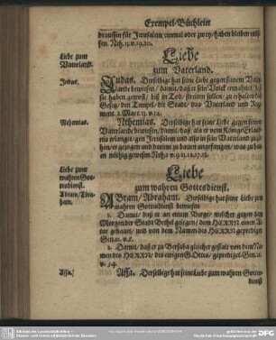 Liebe zum wahren Gottesdienst