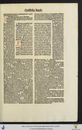 Argumentum in epistolam beati Jude apostoli