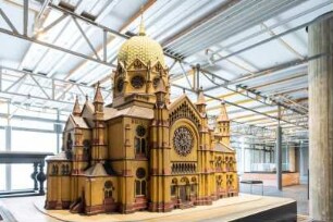 Architekturmodell: Neue Synagoge Hannover
