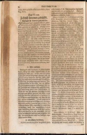 Das VI. cap. Zaserich sommer-gewächse