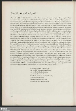 Ernst Moritz Arndt 1769-1860