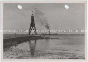 Cuxhaven, Seezeichen Kugelbake