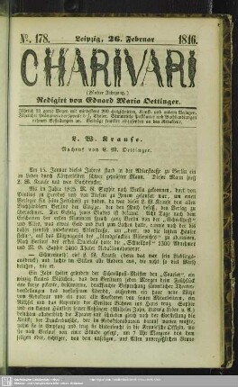 L. W. Krause - Nachruf
