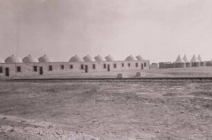 Häuser für Bahn- und Postangestellte, Port Sudan : Sudan, Port Sudan (Bur Sudan), Häuser als Unterkünfte für die bei Bahn und Post angestellten Schwarzen, 1936