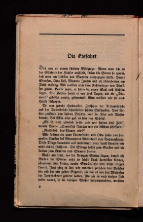 Die Eisfahrt