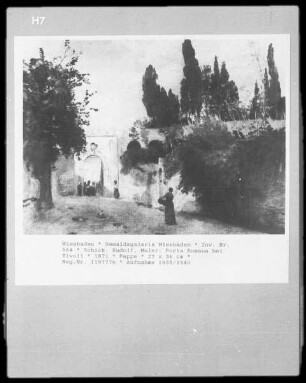 Porta Romana bei Tivoli