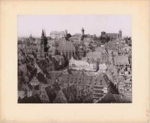 Nürnberg: Gesamtansicht der Stadt