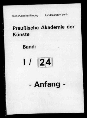 Personalakte Otto Hoepfner, Rentmeister
