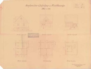 Einfamilien-Wohnhaus in Holzbauweise in Weidenau