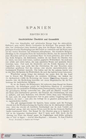 Erstes Buch: Geschichtlicher Überblick und Gesamtbild