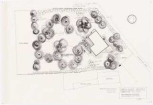 Garten Planert, Dransfeld: Vorentwurf, Lageplan 1:200