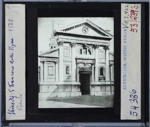 Venedig, S. Francesco della Vigna : Fassade