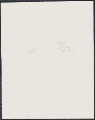 Icones Professorum Marpurgensium — Bildnis des Heinrich Otto Duising (1719-1781) — Rückseite