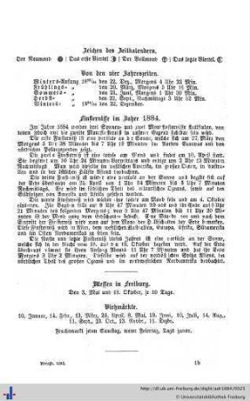 Erläuternde Bemerkungen, Kalender, Kalender der Juden, städtische Zeitrechnung, europäische Fürsten, Genealogie.